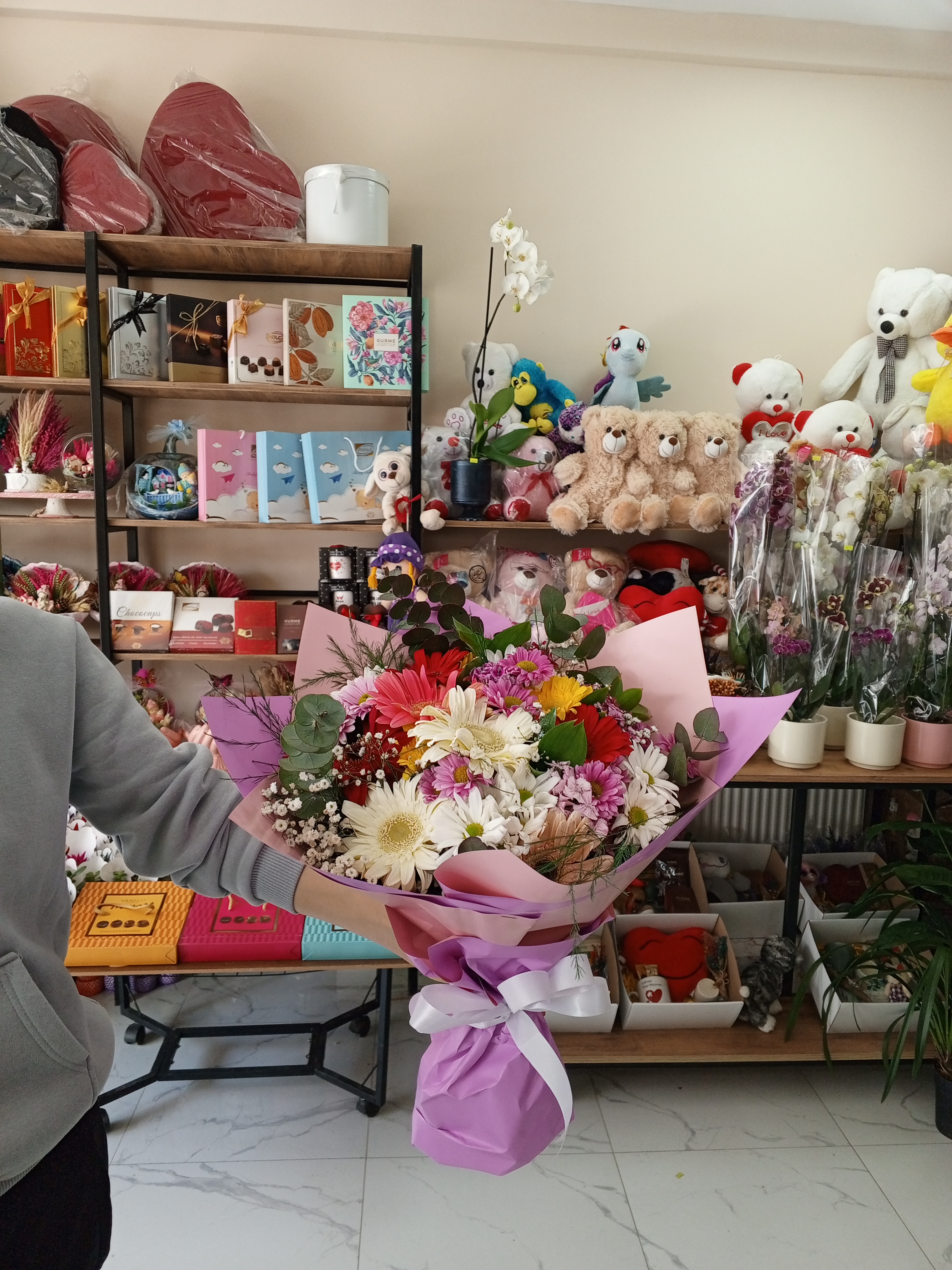 Mevsim buketi renkli